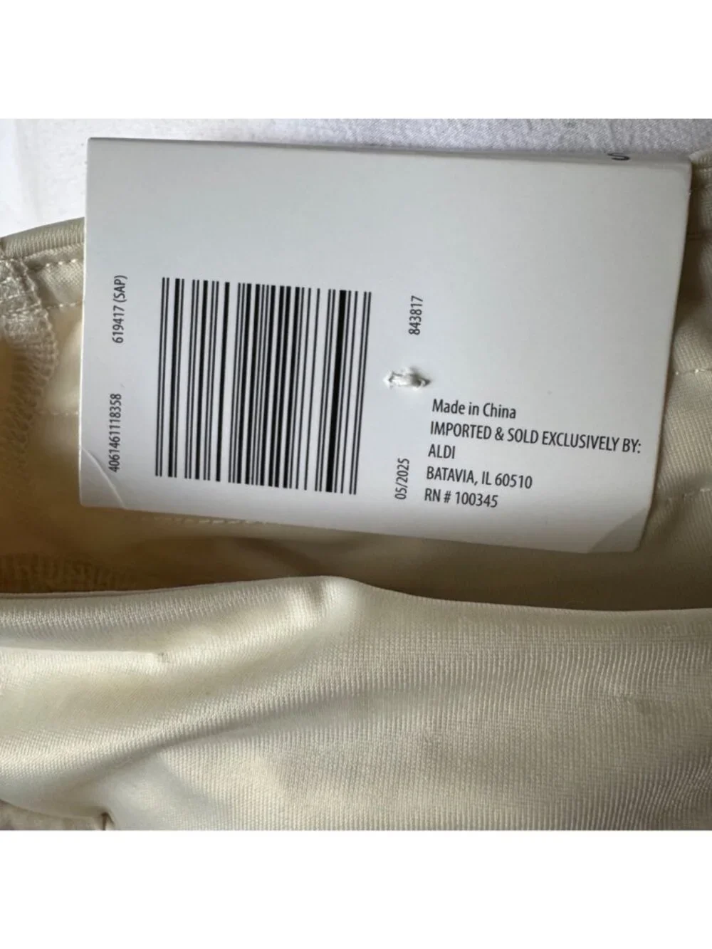 Crane Womens Premium Pleated Skort Built-In Short Cream S Activewear Pickleball - Picture 13 of 16